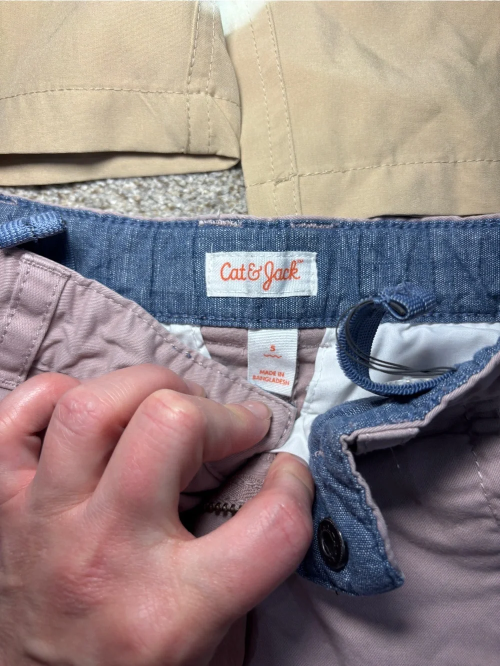 Lot of size 5 little boy shorts pull on casual drawstring Old Navy